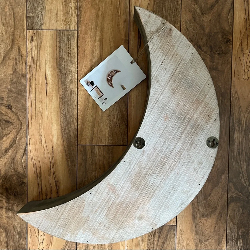 Sheffield Home Crescent Moon Wall Shelf